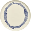 Serax - ottolenghi feast - serveerschaal - wit blauw - 35 ø