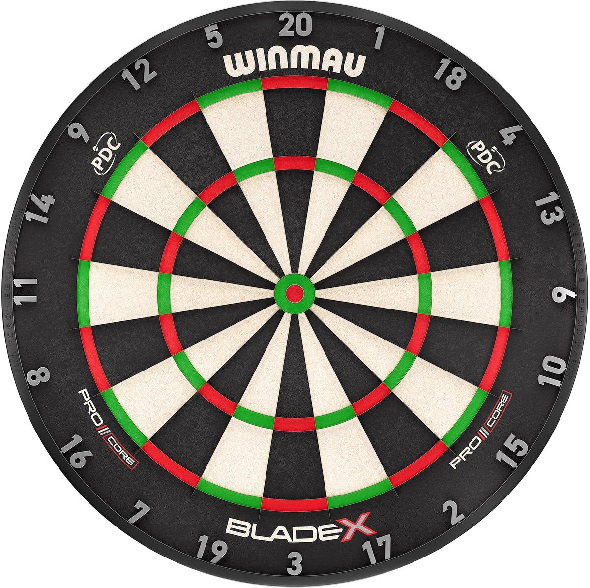 Winmau blade x officieel pdc dartbord