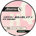 Albatros - high quality braid - vislijn 0,13mm - 150mtr - dark green