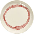 Serax - ottolenghi feast - bord xs - wit rood - 16 ø - 4 stuks
