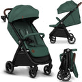 Lionelo ingrid buggy - kinderwagen tot 22 kg - auto-folding systeem - 360° eva wielen - xxl luifel met upf50+ - verstelbare rugleuning en voetsteun - panoramisch ventilatiepaneel - bekerhouder en mand
