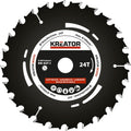 Kreator krt020304 invalzaagblad 165 mm - 24t