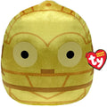 Ty squish a boo knuffelkussen star wars c-3po 31 cm