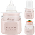 Lionelo thermup 4.0 flessenwarmer – met unieke uitneembare container – 400w snel opwarmen – 6 functies incl. steriliseren ontdooien – nachtlampje met 3 standen – touchscreen – temperatuurregeling 25-100°c – veilig hygiënisch design