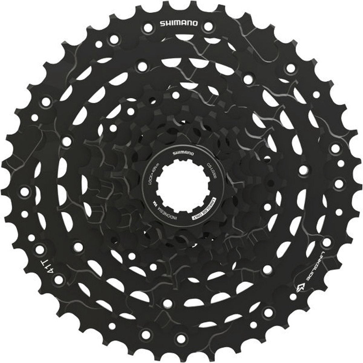 SHIMANO Kassetten-Cues 9V 11-41T CS-LG300 Schwarz
