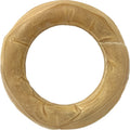 Petsnack - hondensnack - geperste kauwring - gedroogde buffelhuid - 15 cm - 3 stuks