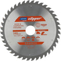 Clipper norton hout en composiet - zaagblad atb finishing - 190mm - 40 tanden - voor cirkelzagen en afkortzagen