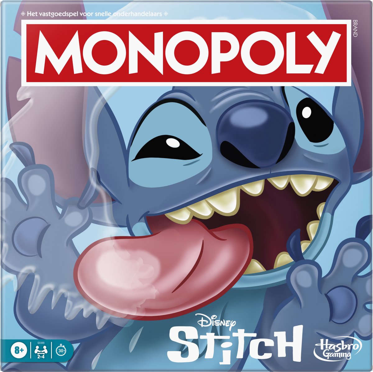 Hasbro monopoly stitch - nederlandse editie - gezelschapsspel