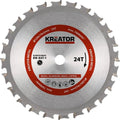 Kreator krt020603 zaagblad hout - 120mm24t