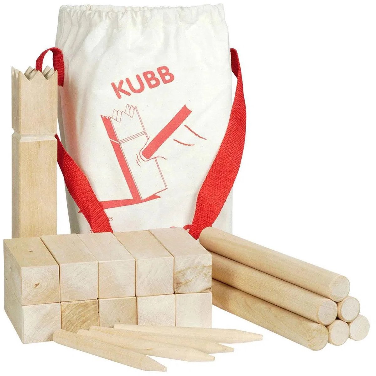 Goki Schachspiel Kubb Vikings XL