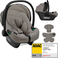 Lionelo astrid i-size autostoel – adac 5-sterren – 40-87 cm – rwf – memory foam – verstelbare hoofdsteun (7 cm) – holmbergs gordels – compatibel met isofix-base kinderwagen – i-size norm – licht veilig