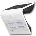 V-tac vt-768 solar wandlamp - ip65 waterdicht - wit - 3w - 400 lumen - 4000k + 3000k
