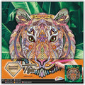 Grafix Canvas Diamantmalerei Tiger, 30x30cm