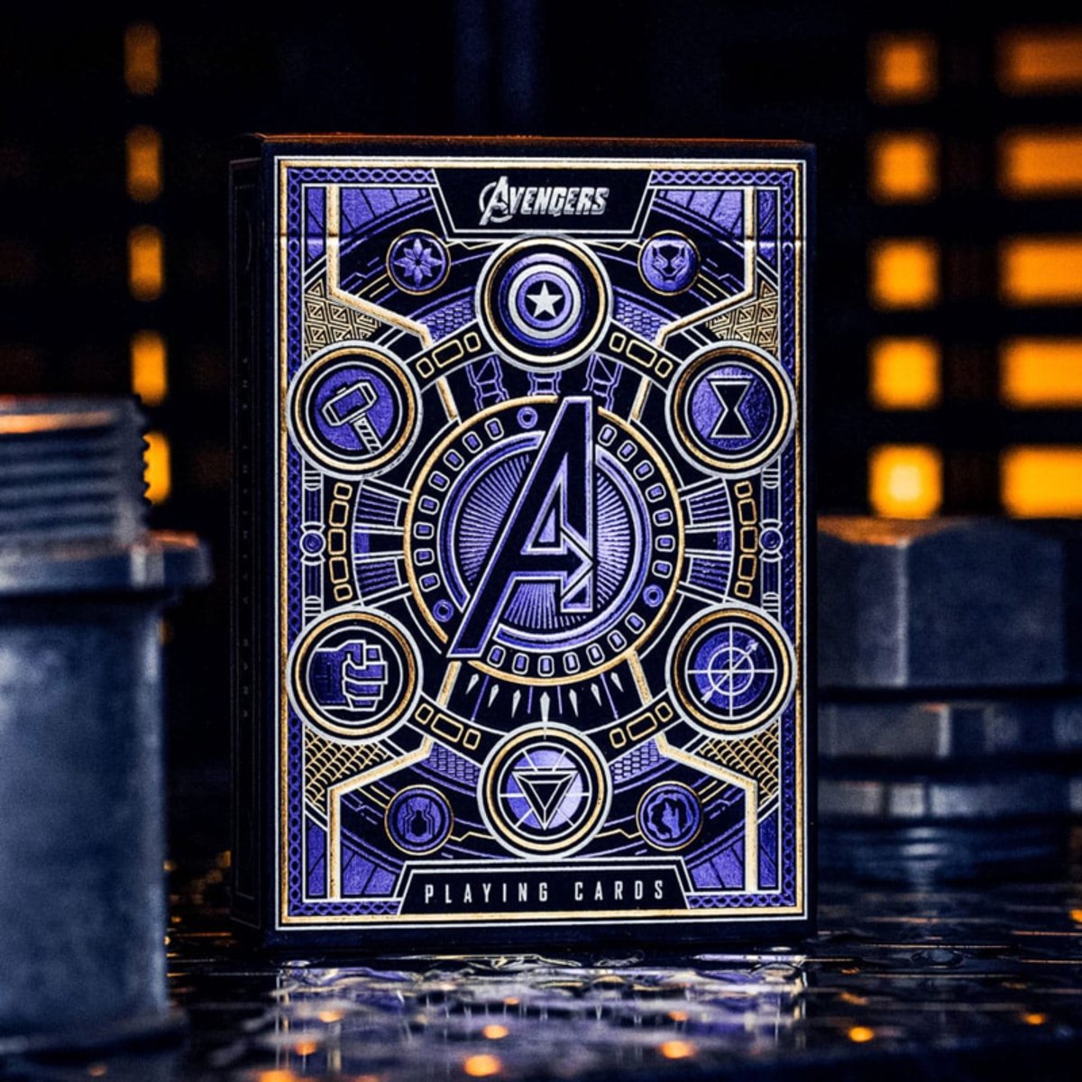 Theory11 avengers purple edition kaartspel speelkaarten spel cadeau