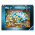Ravensburger puzzel mediterranean terrace view - legpuzzel - stukjes