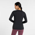 New balance sport core long sleeve dames sporttrui - black