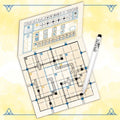 White goblin games - railroad ink (goudgele versie) - dobbelspel - 1 tot 4 spelers - roll write - puzzelspel - voor de hele familie