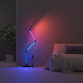 Calex slimme led vloerlamp - multifunctionele wifi hoeklamp - staande lamp - sfeerverlichting - rgb en wit licht - app