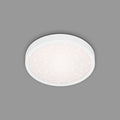 Briloner runa - sterrenhemel plafonniére - plafondlamp met metaal - 4000 k - 18w - wit - ø28cm