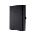Sigel notitieboek conceptum pure a4 zwart hardcover 194 pagina's 80 grams ruit