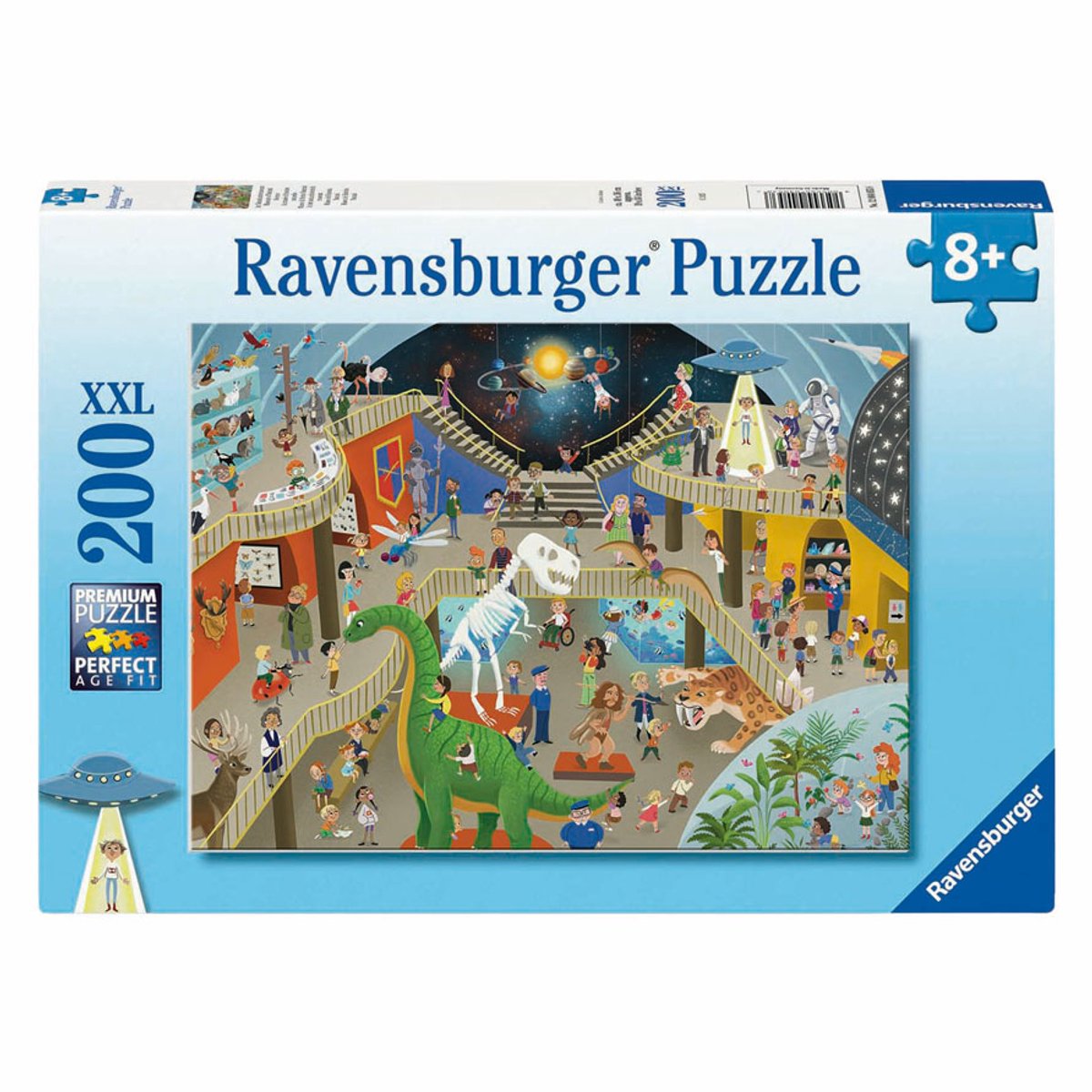 Ravensburger Puzzle: Das Naturkundemuseum - 200 Teile (XXL)