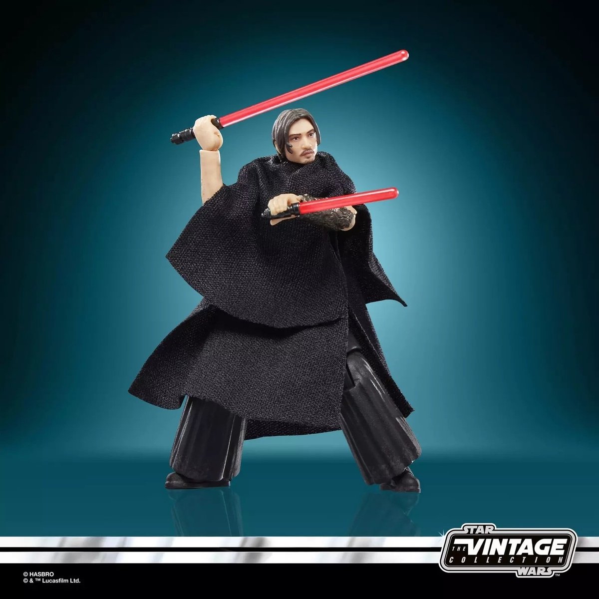 Hasbro star wars the acolyte vintage collection action figure the stranger (qimir) 10 cm