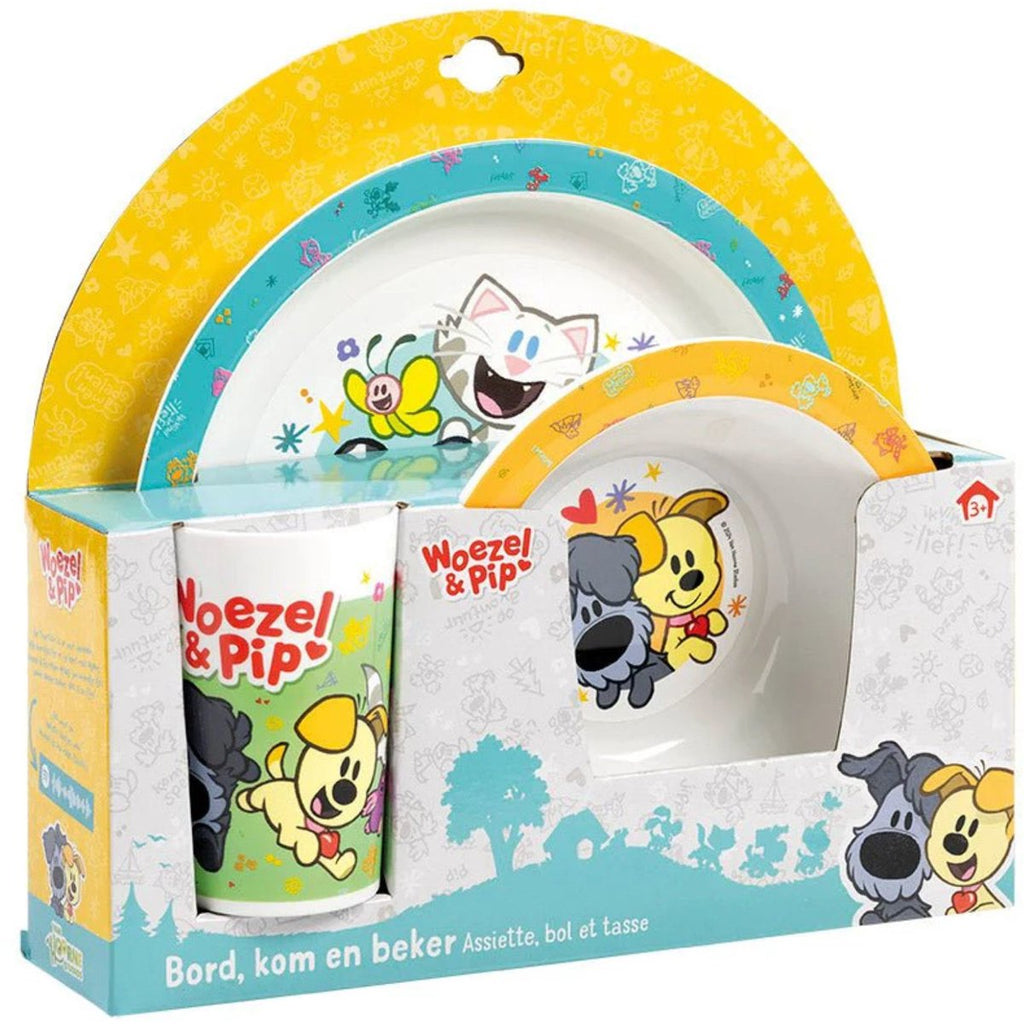 Bambolino toys woezel pip eetset, 3dlg.