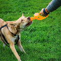 Bionic toss-n-tug ring 23cm oranje