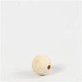 Creativ company cc houten kralen 15 mm naturel 20 stuks
