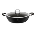 Berlingerhaus berlinger haus - 6125 - ondiepe braadpan - 28cm - zwart - professioneel
