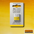 Winsor newton professionele aquarelverf halve nap transparent yellow