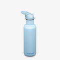 Klean kanteen classic single wall 800ml - flip sport cap clear sky