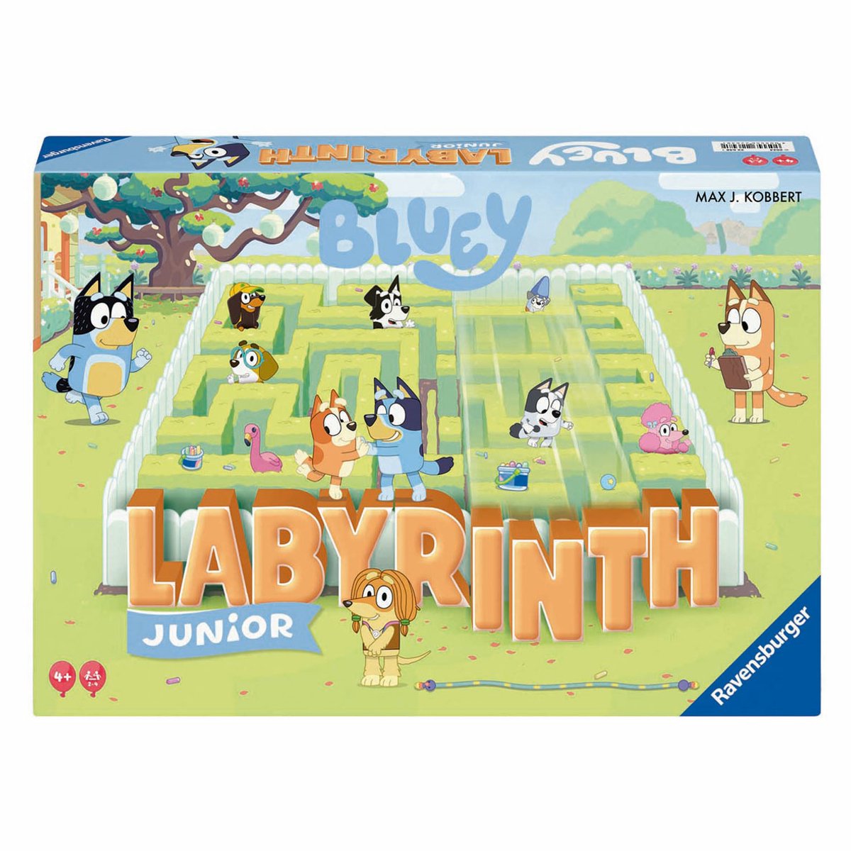 Ravensburger - junior labyrinth - bluey - bordspel