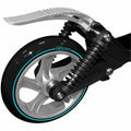 Skids control foldable double suspensions adjustable scooter 145mm carbone