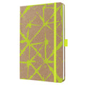 Sigel weekagenda pure 2026 formaat a5 lemon batik hardcover