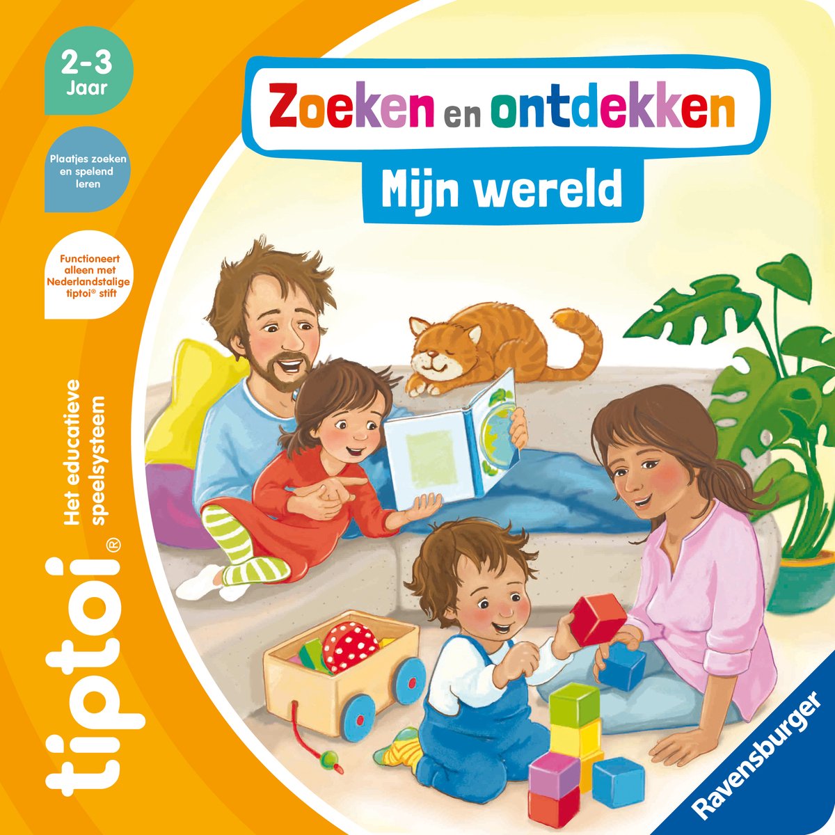 Ravensburger tiptoi boek zoeken en ontdekken: mijn wereld