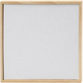 Creativ company canvas paneel schilderen 15,8x15,8 cm wit 10 stuks.