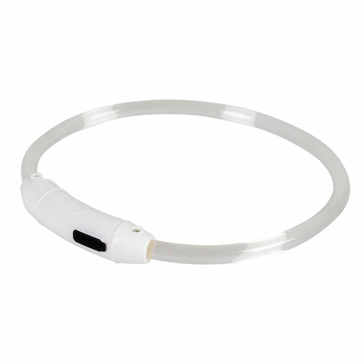 Duvo plus seecur!ty halsband flash light ring usb tpu l-65x2.5x1cm meerkleurig l