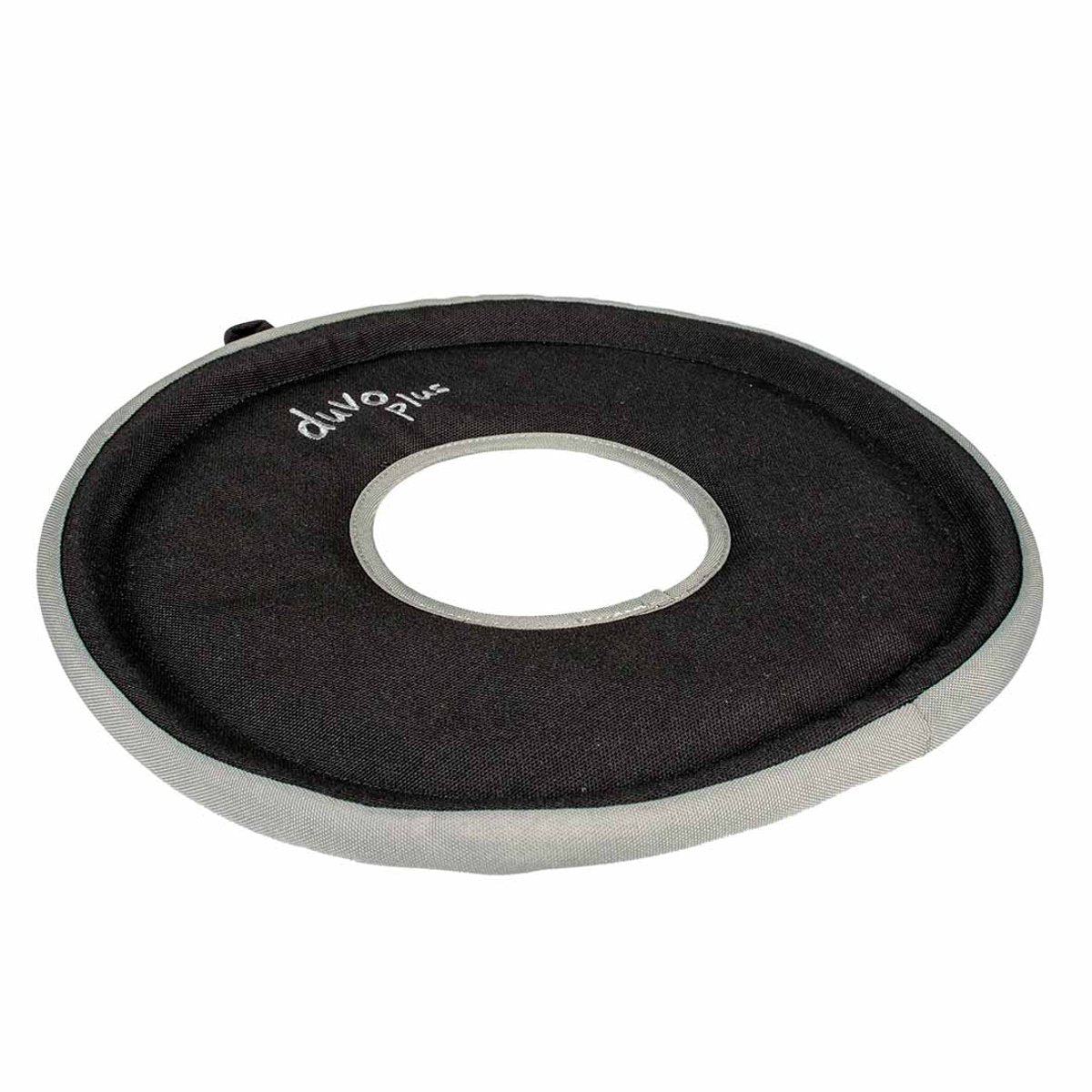 Duvo plus trail frisbee dizzy disc - drijvende werpschijf voor honden van oxford stof - 30,5 cm - grijs one size