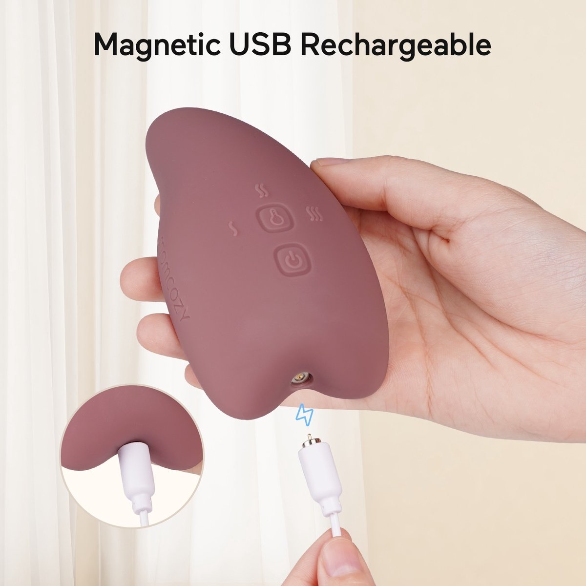 Momcozy verwarmende massage voor borstvoeding 2-in-1, set van 2