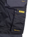 Dewalt - hamden stretch korte werkbroek grijs zwart