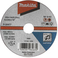 Makita accessoires doorslijpschijf 115x2,5mm metaal - a-85307