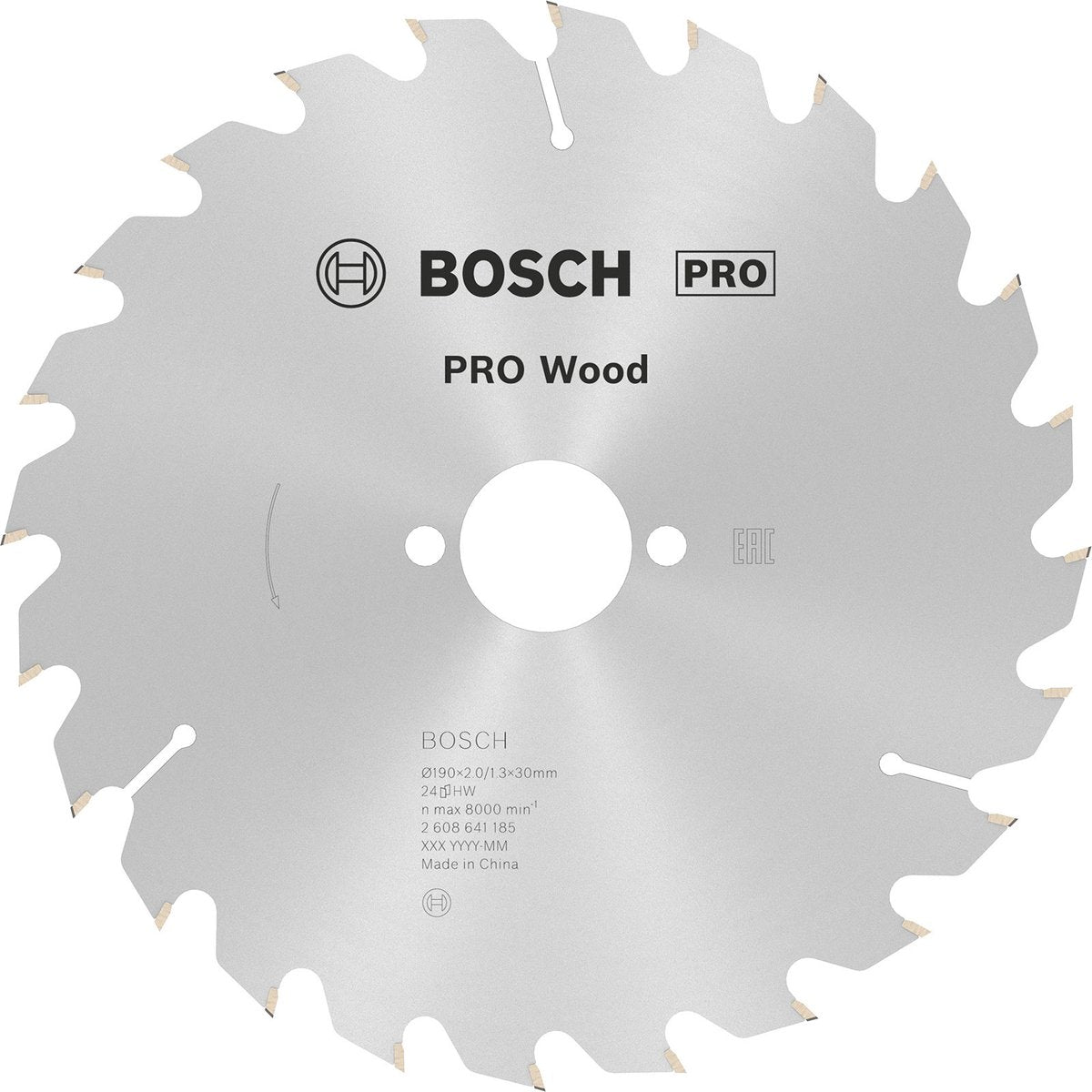 Bosch cirkzb opt 190x30x2 24t wz