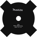 Makita 958501689 snijblad voor bosmaaiers - 200 x 20 x 4t - gras