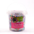 Vaessen creative strijkkralen set - 10 glitter en metallic kleuren - 6000 stuks