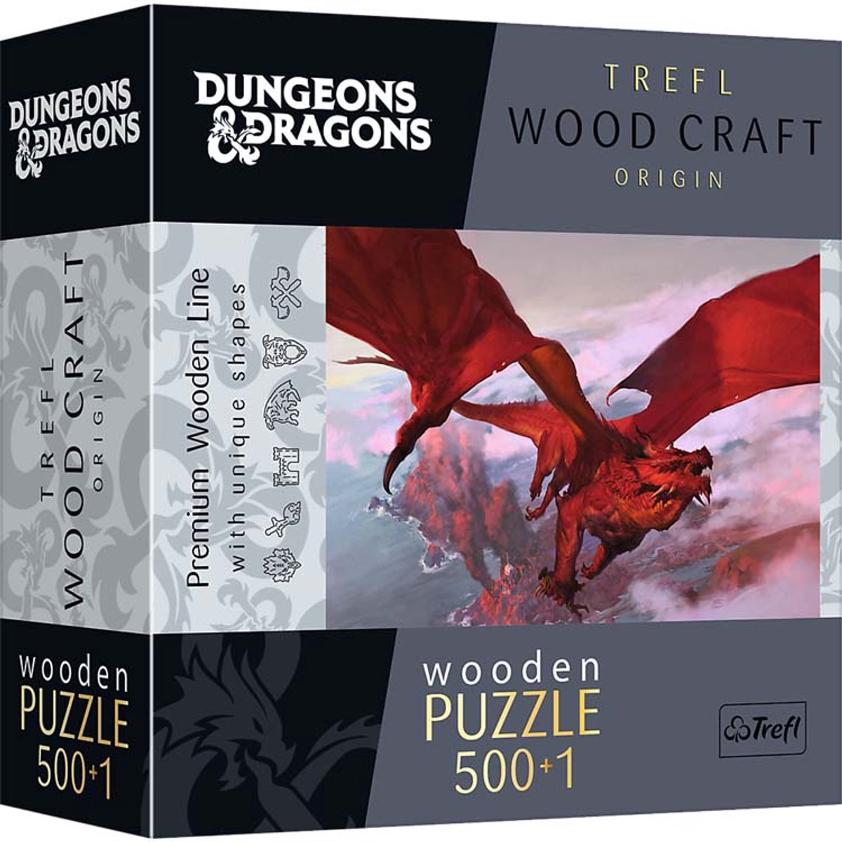 Trefl 500+1wp - oude rode draak hasbro dungeons dragons