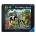 Ravensburger puzzel hadlow ponies - legpuzzel - stukjes