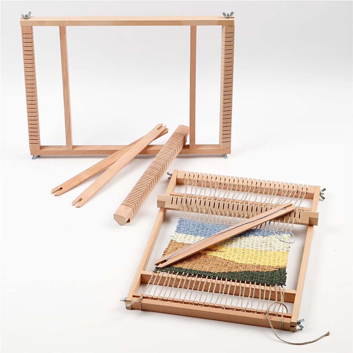 Creativ company houten weefgetouw 28x39 cm