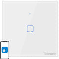 Sonoff touch-lichtschakelaar wifi + rf 433 t1 eu tx (1-kanaals)