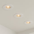Calex smart led inbouwspots - 3 stuks - koppelbaar - slimme verlichting - dimbaar - warm wit licht - wit